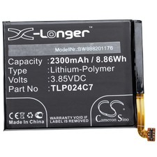 Batteria per alcatel dual - per, 1x