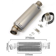 terminale scarico universale