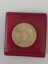 Moneta da collezione Albania 5 Franga Ari 1927 – “Prova” – replica d'autore