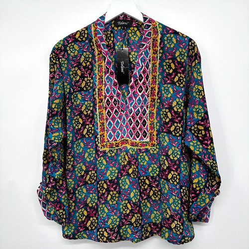 Top camicia tolani 100 seta - top, 100%