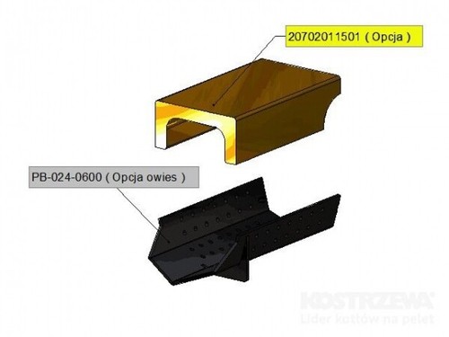 Kostrzewa coperchio - kostrzewa,