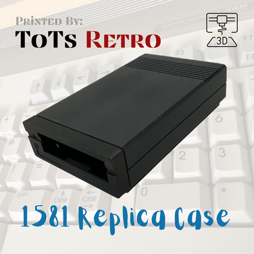 Commodore 1581 replica case - replica,