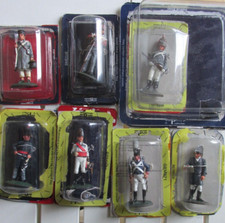 SOLDATINI NAPOLEONICI A PIEDI LOTTO 11A (7 PEZZI) DEL PRADO