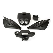 KIT CARENE 5 PEZZI NERO OPACO