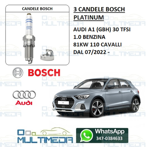 Candele bosch platinum - candele,