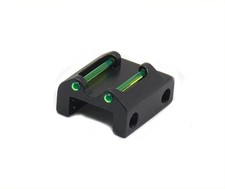 Mirino Tacca di mira fibra verde per bindella fucile da 6 a 8 mm 90092916