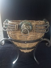 Vintage Wicker Basket /