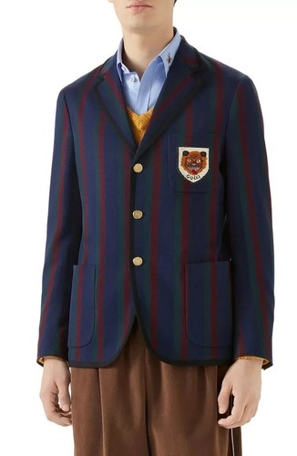 Giacca blazer uomo gucci - blazer, blu