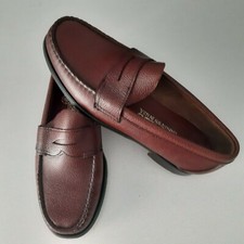 Sebago uomo mocassino Classic  in pelle martellata marrone.Suola in cuoio.