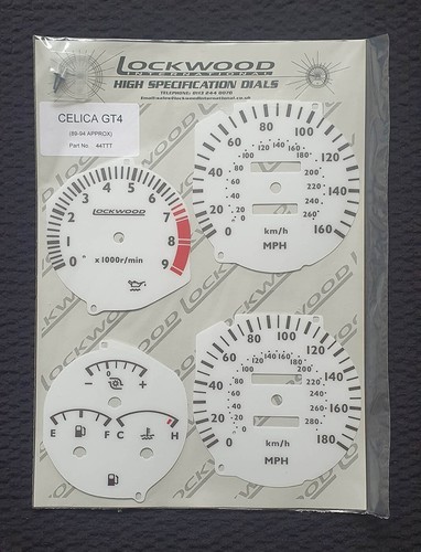 Quadranti speedo mph bianco - quadranti,