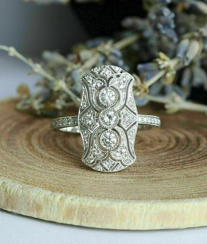 Anello regalo art deco - anello,