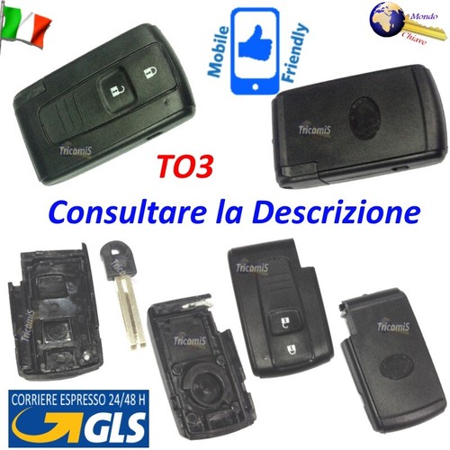 Telecomando chiave to3 - chiave, guscio