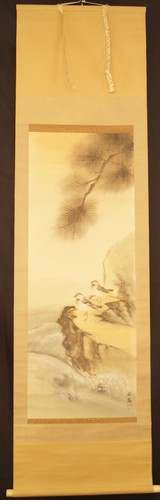 Passeri sulla scogliera quadro
