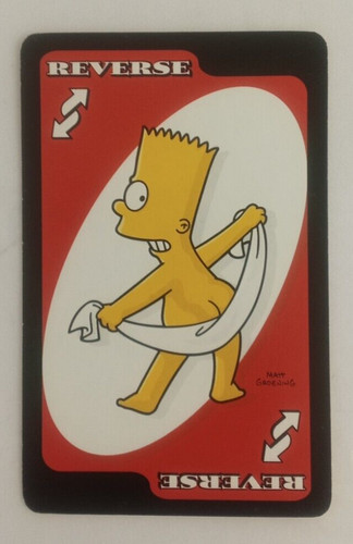 2003 the simpsons uno card - the,
