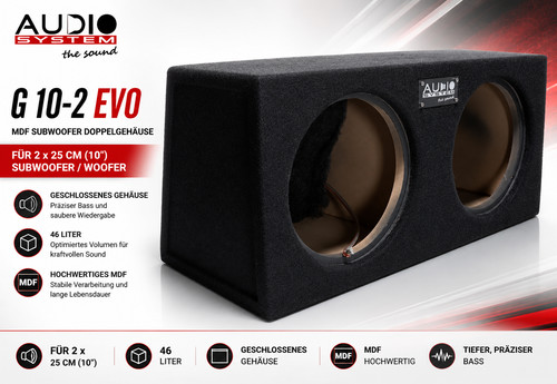 Sistema audio evo mdf - 10-2,
