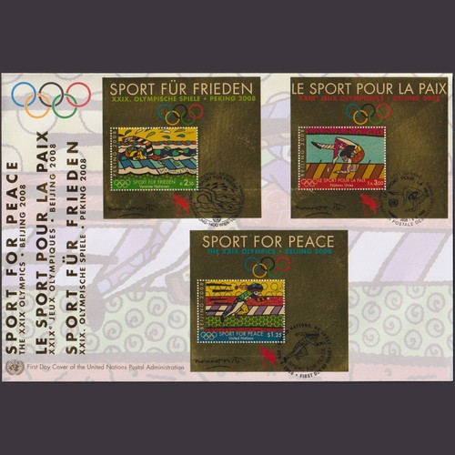 Lettera trio onu fdc - lettera, |