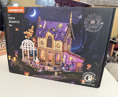 Lumibricks retro house luna - house,