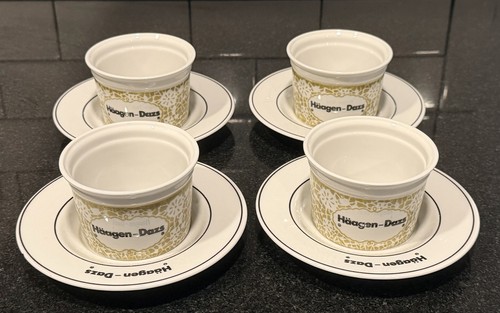 Set tazze piattini gelato - set,