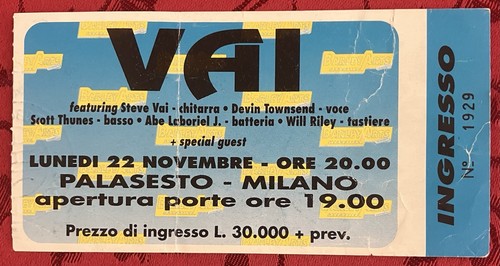 Steve vai palatrussardi - -,
