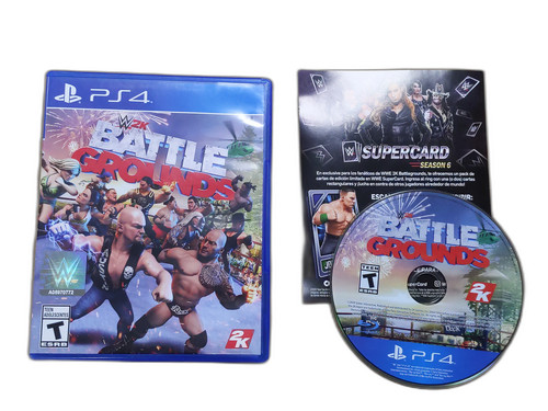 Wwe battlegrounds sony - battlegrounds,