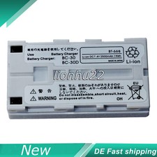 Nuova batteria bianca bianca per TOPCON BT-66Q Topcon total station 7,4 V 2500 mAh