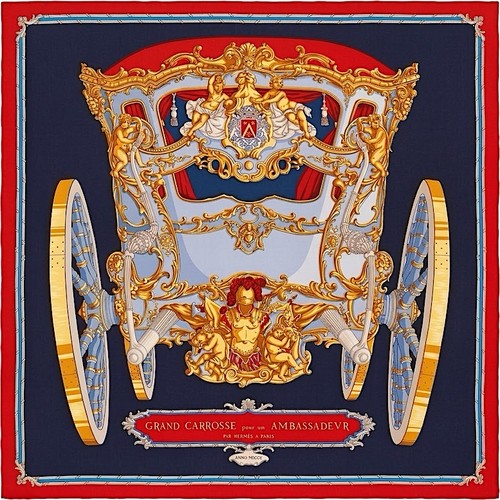 Sciarpa scialle hermes grand - sciarpa,