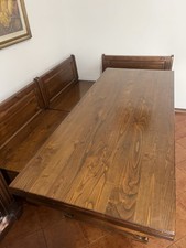 tavolo in legno massello con 3