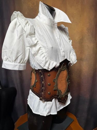Corsetto steampunk gotico - corsetto,
