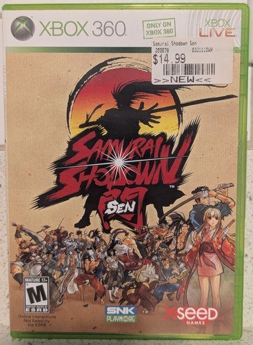 Samurai shodown sen xbox - samurai,