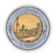 ITALIA. 1987, 500 Lire -