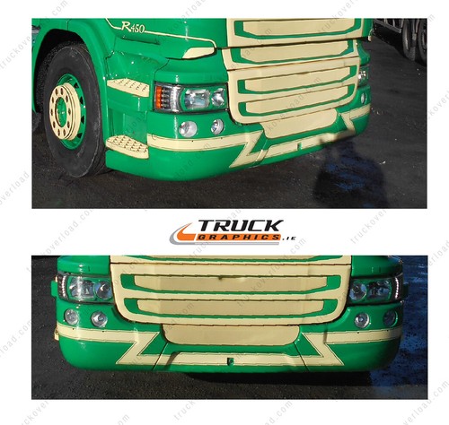 Scania serie decalcomania - scania, r