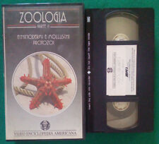 VHS Documentario VIDEO ENCICLOPEDIA AMERICANA Zoologia Parte II ex nolo(V113)