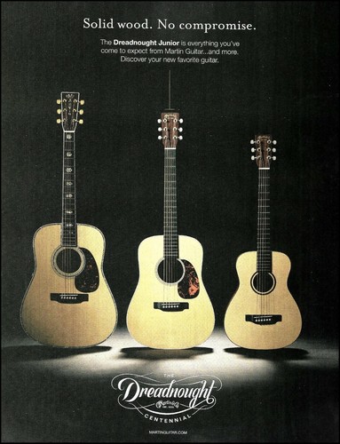 Stampa pubblicitaria chitarra