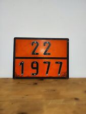 Targa Vintage Auto Moto D'