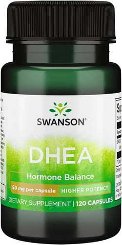Dhe 50mg 120caps swanson - a,