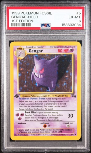 Pokemon fossil 1999 - pokemon, 1a
