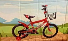 MAGIC 16" BICICLETTA CON RUOTE GONFIABILI COLORE ROSSO B025