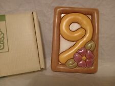 Numero Civico Thun Numero 9 Con Fiore 