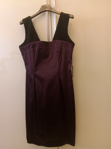 Abito donna color prugna