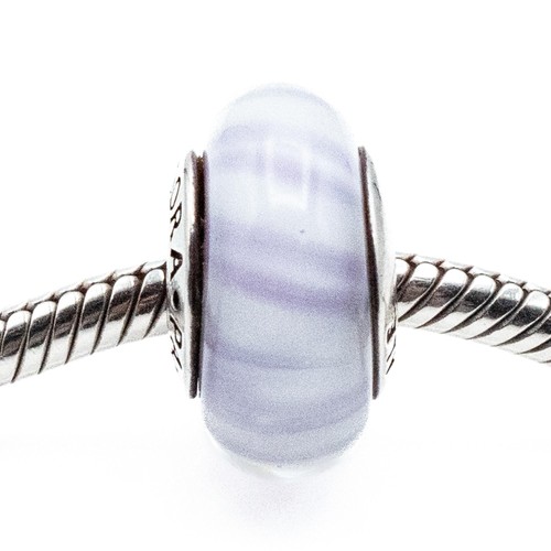 Charm pandora lavanda strisce - charm,