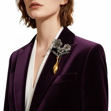 Spilla fiore museo spilla