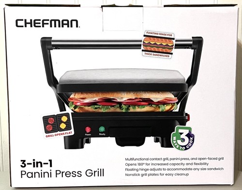 Chefman panini press - chefman, 3