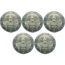 2 euro Germania 2018 fdc 5 zecche Castello di Charlottenburg Berlin