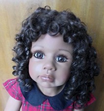 Bambola artistica "Letizia" Monika Levenig vinile pieno con snodi