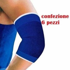 Set 6 Pezzi Fascia Elastica Ortopedica Gomito Gomitiera Sport Tutore idea