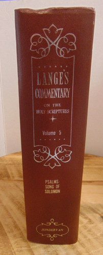 Lange commentary the holy - commentary,