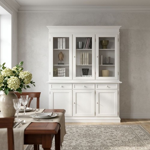 Credenza con vetrina - credenza, in
