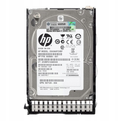 Hdd sas hp - 2,5",