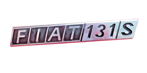 Fiat 131 scritta stemma logo - 131,