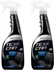 Abichem, TEXIL CAR Detergente Tessuti,pulizia completa x interni auto,(2pz)750ml
